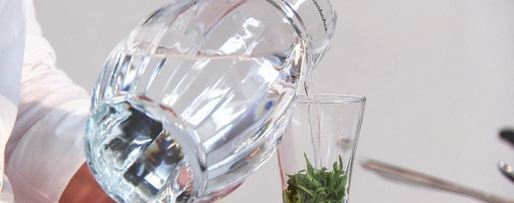 Шаг 5: фарфалле с лососем и домашний лимонад