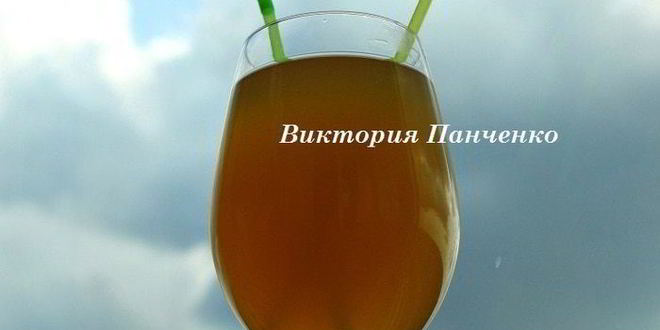 Рецепт имбирно-лаймового лимонад на основе зеленого чая