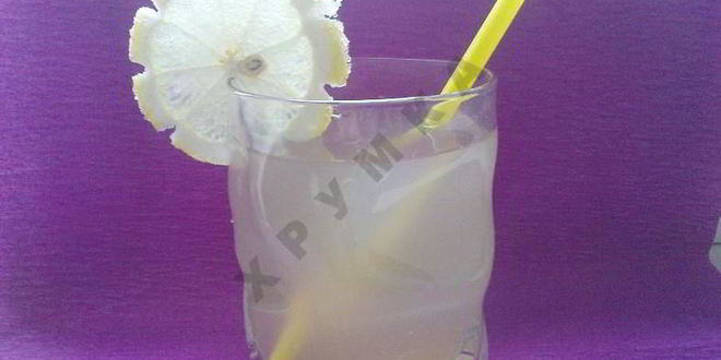 Рецепт имбирного лимонада