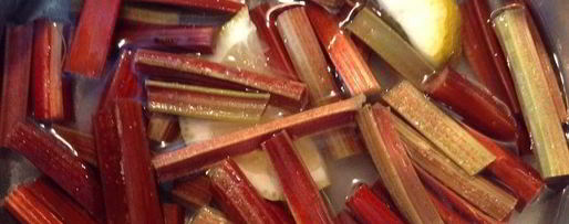 Шаг 1: концентрата лимонада из ревеня