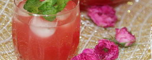 Шаг 4: легкого освежающего лимонада из чайной розы и мяты