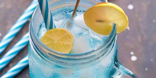 Рецепт лимонада блю кюрасао