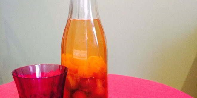 Рецепт лимонада из алычи с тимьяном и шалфеем