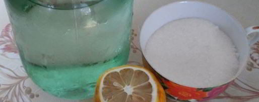 Шаг 1: лимонада из березового сока