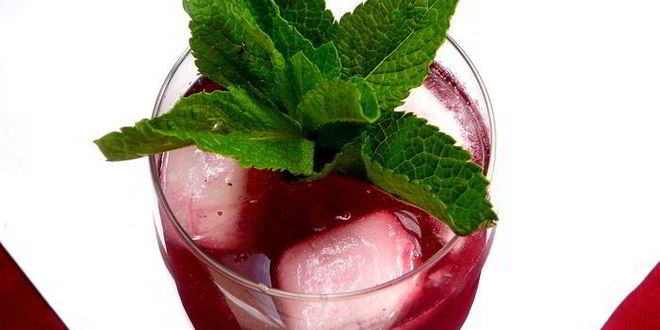 Рецепт лимонада из черной смородины