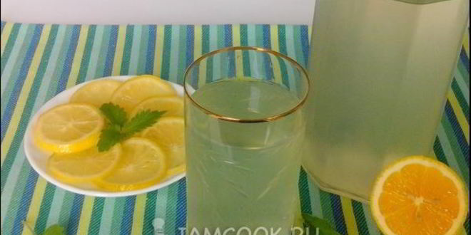 Рецепт лимонада из лимонов