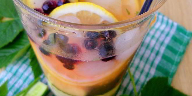 Рецепт лимонада огурец & лимон