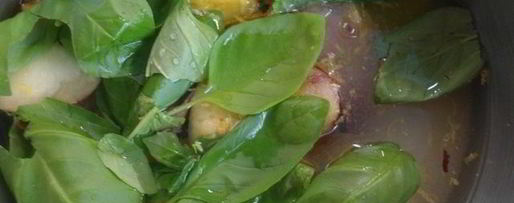 Шаг 2: лимонада персик-базилик