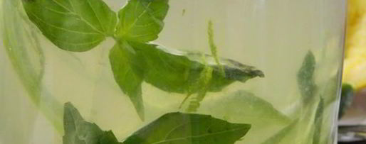 Шаг 3: лимонада с базиликом и душистым перцем