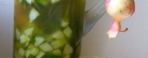 Шаг 2: огуречно-имбирного лимонад