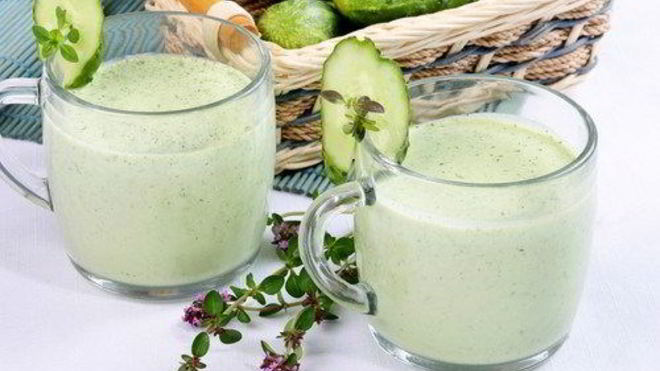 Рецепт Огуречного лимонада с розмарином