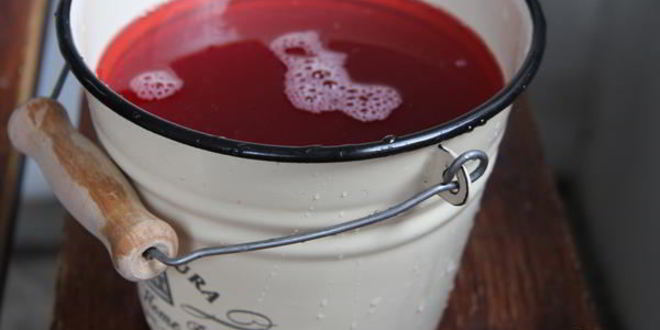 Рецепт малинового напитка с лимоном и базиликом