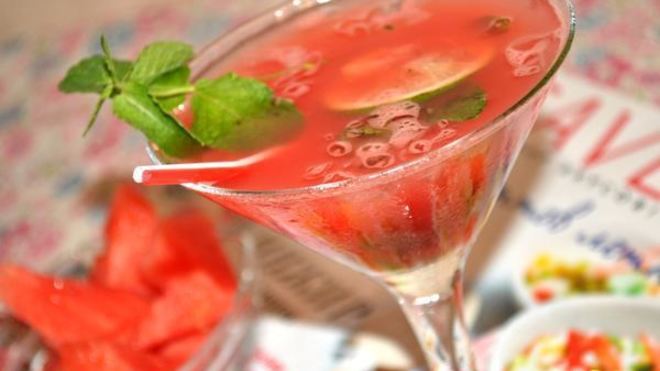 Рецепт Арбузного Мохито безалкогольного