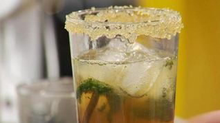 Рецепт Безалкогольного карамельного коктейля Мохито