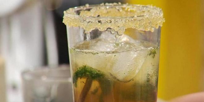 Рецепт безалкогольного карамельного коктейля мохито