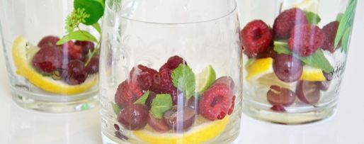 Шаг 6: безалкогольного мохито с малиной