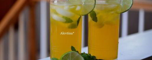 Шаг 2: чая мохито со льдом