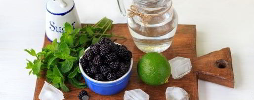 Шаг 1: ежевичного мохито