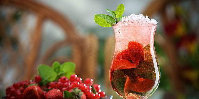 Рецепт клубничного мохито