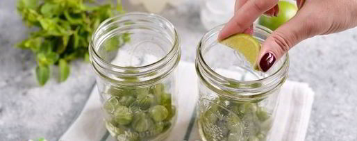 Шаг 4: мохито из крыжовника