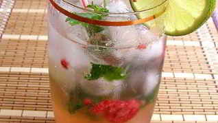 Рецепт Мохито Малиновое настроение