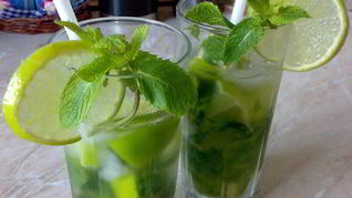 Рецепт Мохито полезного с березовым соком