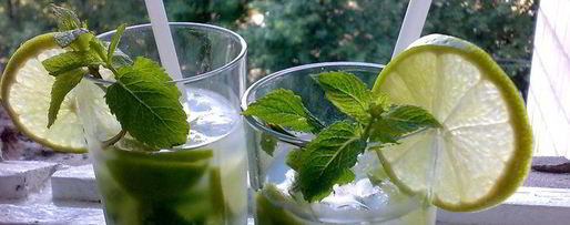 Шаг 5: мохито полезного с березовым соком