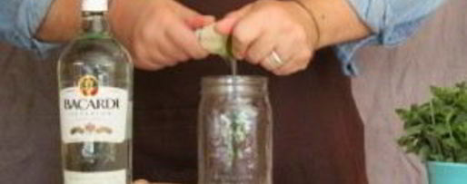 Шаг 1: мохито с бакарди