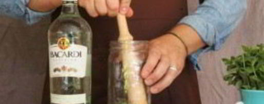 Шаг 4: мохито с бакарди