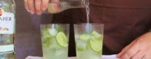 Шаг 8: мохито с бакарди