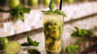 Рецепт Мохито с дыней и мятой