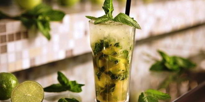 Рецепт мохито с дыней и мятой