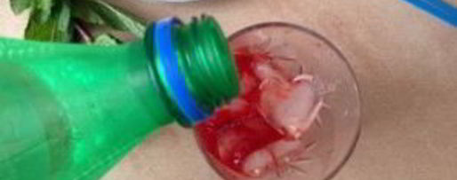 Шаг 7: мохито с клубникой