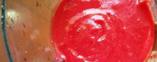 Шаг 1: бананова-клубничного молочный коктейль