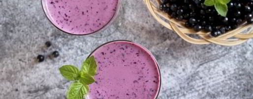 Шаг 8: кисломолочного коктейля с черникой и овсяными хлопьями