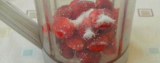 Шаг 1: клубнично-шоколадного молочный коктейль