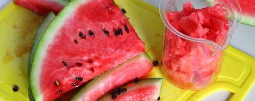 Шаг 4: коктейля из арбуза и молока