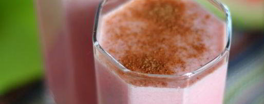 Шаг 12: коктейля из арбуза и молока