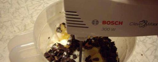 Шаг 16: коктейля молочного с кусочками фруктов и шоколада