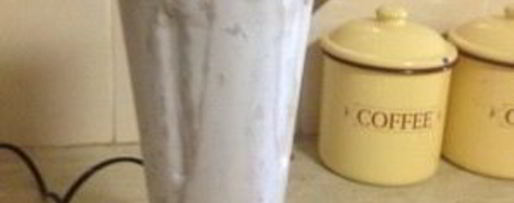 Шаг 4: коктейля молочного с мороженым и бананом