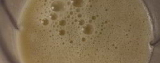 Шаг 4: коктейля на кокосовом молоке с бананом