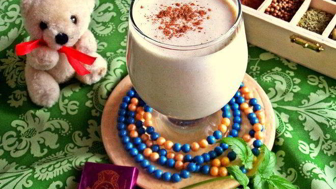 Рецепт Молочного коктейля Арахисового