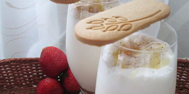 Рецепт молочного коктейля из пломбира с имбирем