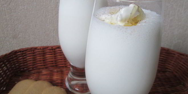 Рецепт молочного коктейля из пломбира с имбирем
