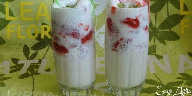Рецепт молочного коктейля модерн