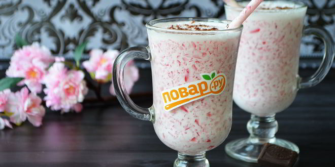 Рецепт молочного коктейля мозайка