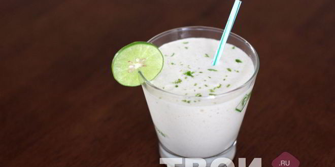 Рецепт молочный коктейль на кокосовом молоке