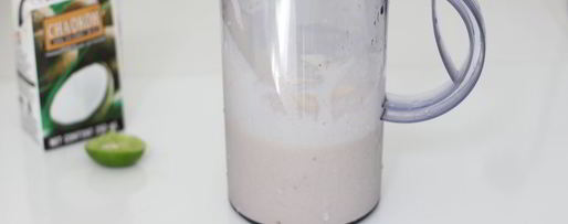 Шаг 3: молочный коктейль на кокосовом молоке