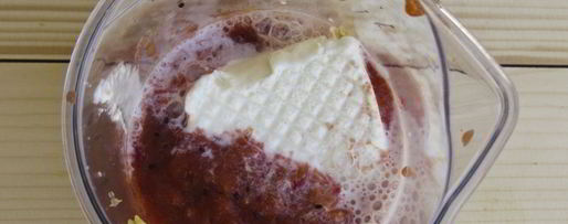 Шаг 5: молочного коктейля с апельсином, киви и клубникой