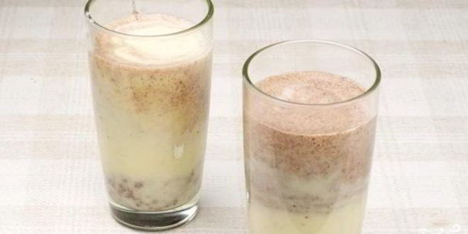 Рецепт молочного коктейля с бананом и шоколадом